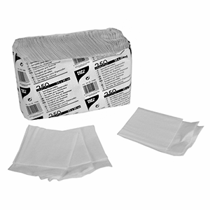 Салфетки для диспенсера 25*30см [250шт]; бумага; белый