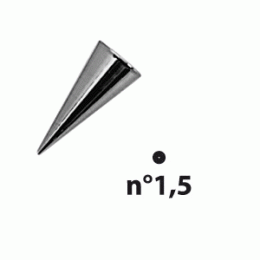 Насадка кондитерская  для декора №1. 5 D=1мм; сталь; D=1мм