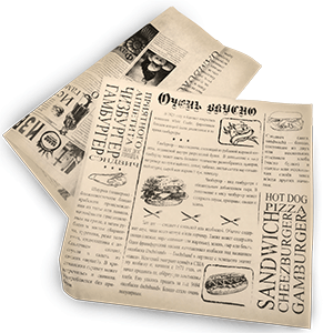 Бумага для подачи [1000шт]; L=30, B=30см