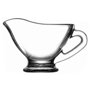 Соусник «Бэйзик»; стекло; 60мл; H=60, L=95, B=50мм; прозрачный 