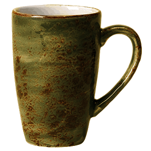 Кружка «Крафт»; фарфор; 350мл; D=80, H=120, L=115мм; коричневый 