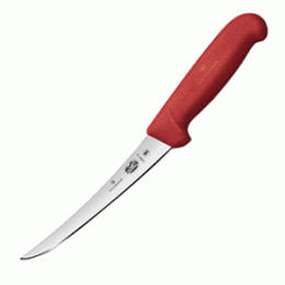 Нож для обвалки мяса; , L=285/155, B=22мм; красный, металлический 
