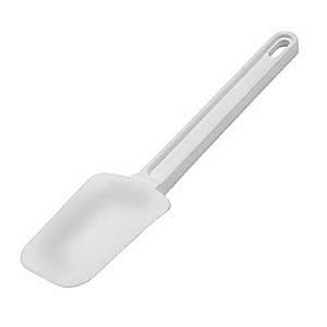 Лопатка; пластик, силикон; L=33см; белый