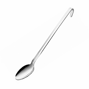 Ложка сервировочная; сталь нержавеющая ; L=34/9, B=5.5см; металлический 