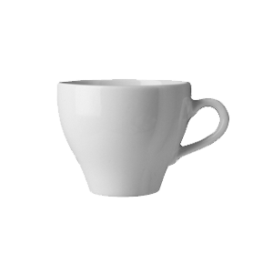 Чашка кофейная «Паула»; фарфор; 150мл; D=7, H=6, L=11см; белый