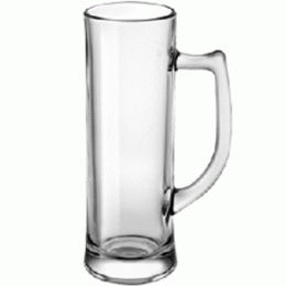 Кружка пивная «Ирландия»; стекло; 300мл; D=63/70, H=193, L=95, B=115мм; прозрачный 