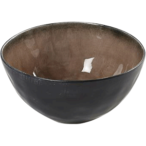 Салатник «Пьюр»; керамика; 1, 75л; D=200, H=95мм; коричневый 