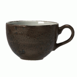 Чашка кофейная «Крафт»; фарфор; 85мл; D=65, H=50, L=85мм; серый
