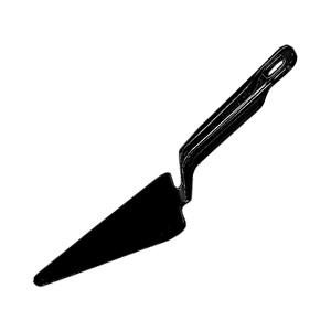 Лопатка для торта; полиамид; L=28, 5см; черный