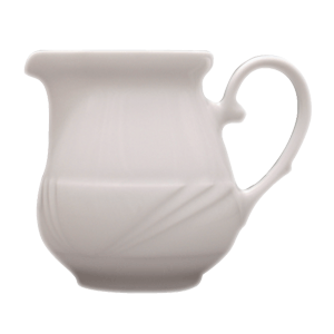 Молочник «Аркадия»; фарфор; 150мл; D=52, H=90, L=105, B=110мм; белый