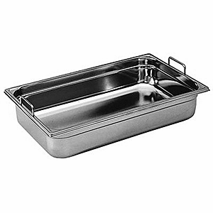 Гастроемкость 1/1*15см с ручками, нержавейка 