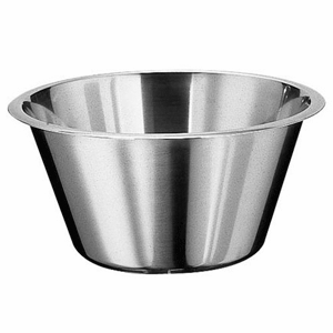 Миска; сталь нержавеющая ; 2л; D=21, 5, H=13, L=22, B=22см; металлический 