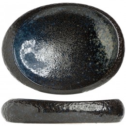 Салатник овальный ; керамика; H=6, L=32, B=24см