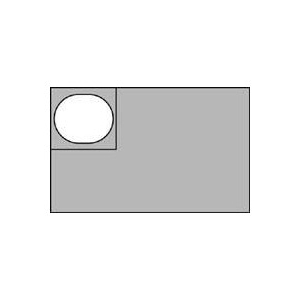 Гастроемкость (1/6); полипропилен ; 2л; H=10, L=17.6, B=16.2см; белый