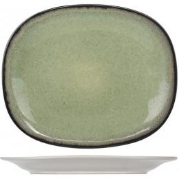Блюдо прямоугольное ; керамика; L=31, B=24см