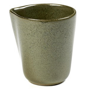 Молочник «Серфис»; керамика; 100мл; D=67, H=70мм; зеленый 