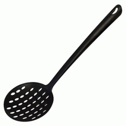 Шумовка; пластик; D=11.3, L=34см; черный