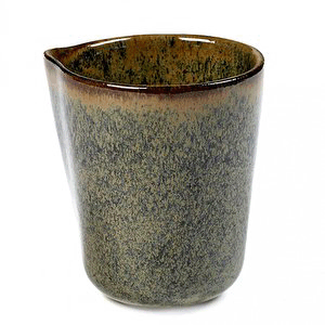 Молочник «Серфис»; керамика; 190мл; D=75, H=90мм; сизый