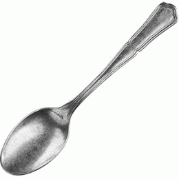 Ложка кофейная «Шарм» состарен.; сталь нержавеющая ; L=115/35, B=22мм