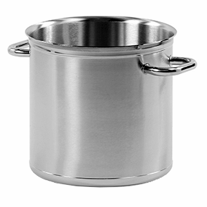 Кастрюля; сталь; 50л; D=40, H=27см; металлический 