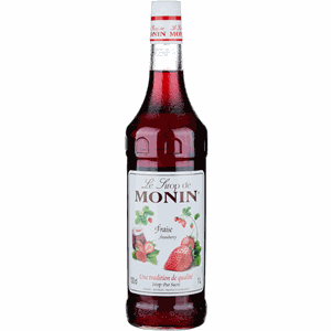 Сироп Клубника «Монин»; стекло; 1л; D=8, H=33см