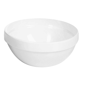 Миска; пластик; D=23, H=10см; белый