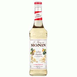 Сироп Белый шоколад «Монин»; стекло; 0, 7л; D=7, H=31см