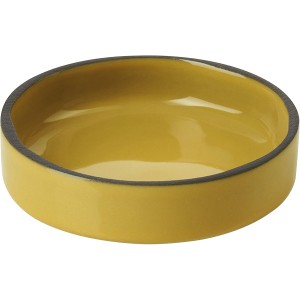 Соусник «Карактэр»; керамика; D=7, H=2см; желтый 
