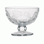Креманка «Пикник»; стекло; 175мл; D=100/65, H=80, L=20мм; прозрачный 