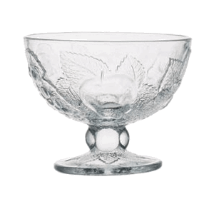Креманка «Пикник»; стекло; 175мл; D=100/65, H=80, L=20мм; прозрачный 