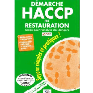 Книга (на франц. ) «Demarche haccp en restaur. »; бумага; L=30, B=21, 5см; разноцветный 