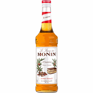 Сироп Тирамису «Монин»; стекло; 0, 7л; D=7, H=31см