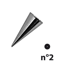 Насадка кондитерская  для декора №2 D=1. 5мм; сталь; D=1.5мм