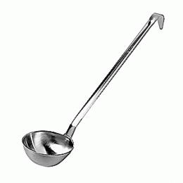 Половник; сталь нержавеющая ; 0, 5л; D=12, H=12, L=53см; металлический 
