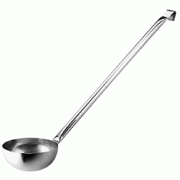 Половник; сталь; 4000мл; D=24, H=12, L=100/73см; металлический 