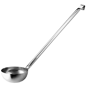 Половник; сталь; 4000мл; D=24, H=12, L=100/73см; металлический 