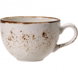 Чашка кофейная «Крафт»; фарфор; 85мл; D=65, H=50, L=85мм; белый