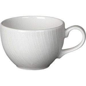 Чашка кофейная «Спайро»; фарфор; 170мл; D=80, H=65, L=110мм; белый