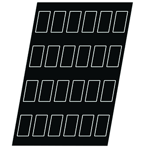 Форма кондитерская  «Прямоугольник» [84шт]; силикон; L=5, B=2.6см