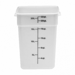 Контейнер; полиэтилен; 7.6л; H=23, L=21.5, B=21.5см; белый