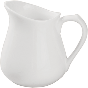 Молочник «Кунстверк»; фарфор; 230мл; D=55, H=90, L=110, B=90мм; белый