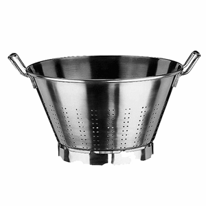 Дуршлаг; сталь нержавеющая ; 32.5л; D=50, H=27.5, L=59см; металлический 