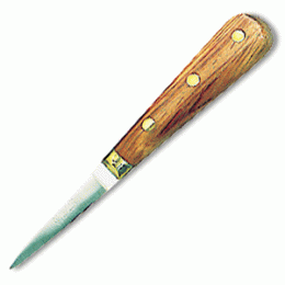 Нож для устриц; сталь нержавеющая , дерево; , L=160/60, B=13мм