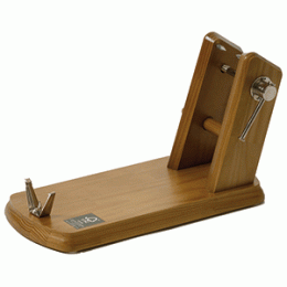 Держатель для ветчины; дерево, сталь нержавеющая ; H=13, L=48, B=23см