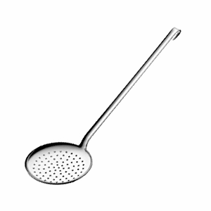 Шумовка; сталь нержавеющая ; D=12, L=38.5см; металлический 