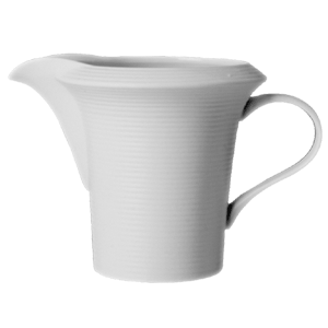 Молочник «Граффити»; фарфор; 250мл; D=95, H=100, L=139мм; белый