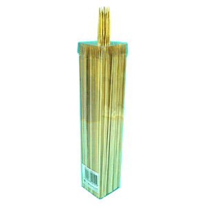Шампурчики [250шт]; бамбук; L=25, B=0.3см; бежевый 