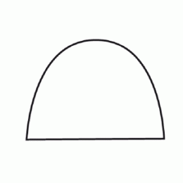 Форма кондитерская ; пластик; H=7, L=48, B=6.5см; белый