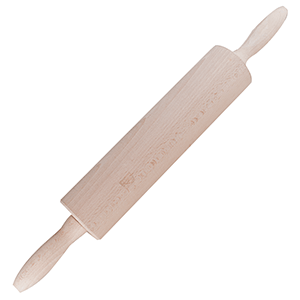 Скалка; бук; D=6.5, L=47/26см; нат. бук