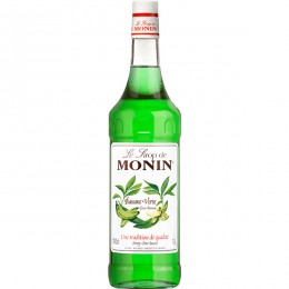 Сироп Зел. банан «Монин»; стекло; 1л; D=8, H=33см